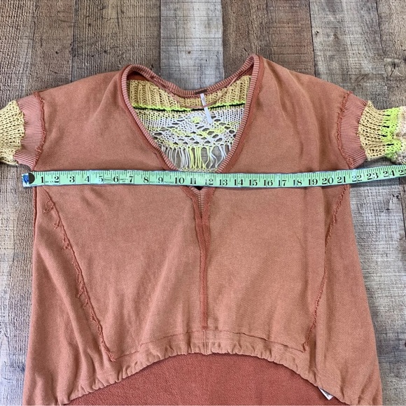 Free People Reminiscent Sweater In Terracotta Pullover Knit Crochet Boho
Size S - Picture 6 of 14